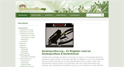 Desktop Screenshot of gartenpavillon.org